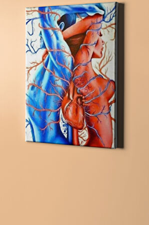 Sayılarla Boyama Seti Kasnaklı Can Damarı 60 X 75 Cm