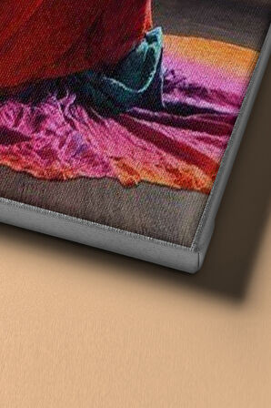 Sayılarla Boyama Seti Kasnaklı Dans Eden Gökkuşağı 60 X 75 Cm