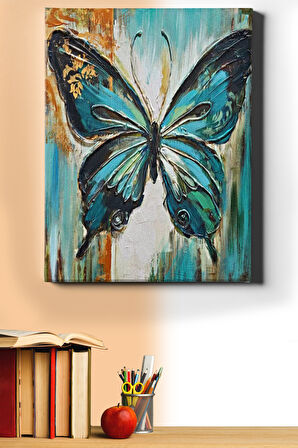 Sayılarla Boyama Seti Kasnaklı Mavi Kelebeğin Uyanışı 50 X 65 Cm
