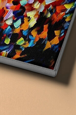 Sayılarla Boyama Seti Kasnaklı Renklerin Içinde 60 X 75 Cm