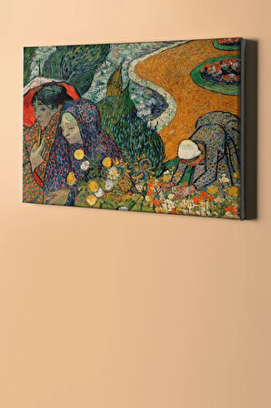Sayılarla Boyama Seti Kasnaklı Van Gogh Arlesli Kadınlar 60 X 75 Cm