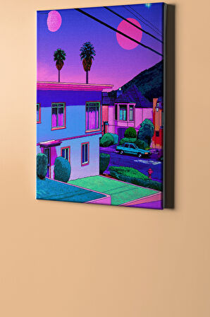 Sayılarla Boyama Seti Kasnaklı Pıxel Şehir 60 X 75 Cm