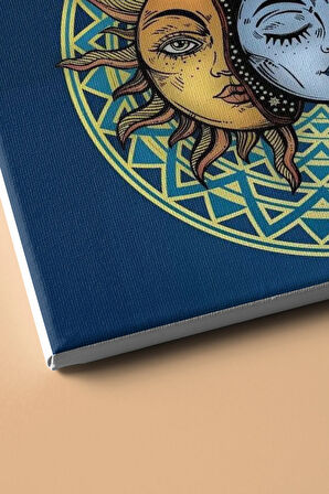 Sayılarla Boyama Seti Kasnaklı Tutulma 60 X 75 Cm