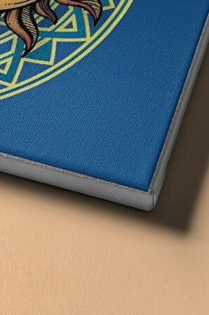 Sayılarla Boyama Seti Kasnaklı Tutulma 60 X 75 Cm