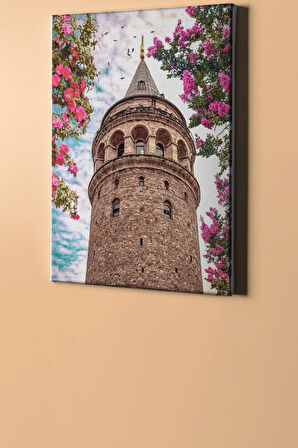 Sayılarla Boyama Seti Kasnaklı Galata Kulesi 50 X 65 Cm