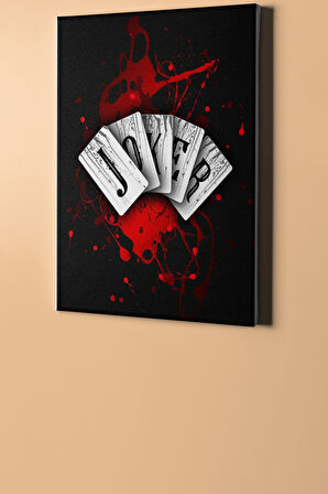 Sayılarla Boyama Seti Kasnaklı Joker Kartlar 40 X 50 Cm