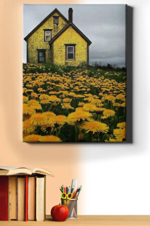 Sayılarla Boyama Seti Kasnaklı Karahindiba Bahçesi 40 X 50 Cm