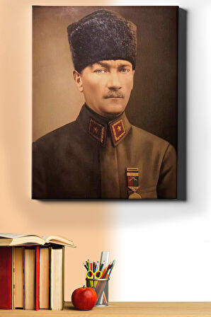 Sayılarla Boyama Seti Kasnaklı Başkomutan 50 X 65 Cm