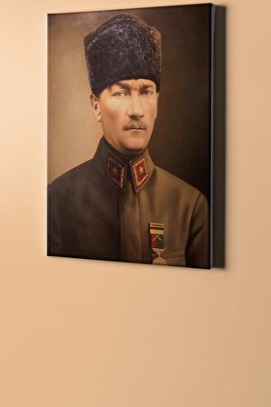 Sayılarla Boyama Seti Kasnaklı Başkomutan 60 X 75 Cm