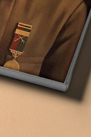 Sayılarla Boyama Seti Kasnaklı Başkomutan 60 X 75 Cm