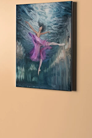 Sayılarla Boyama Seti Kasnaklı Rüyada Dans 50 X 65 Cm