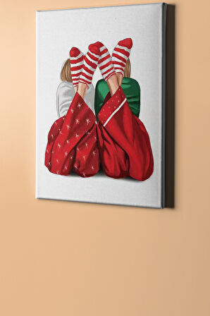 Sayılarla Boyama Seti Kasnaklı Kankalar 40 X 50 Cm