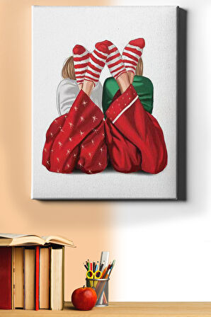 Sayılarla Boyama Seti Kasnaklı Kankalar 60 X 75 Cm