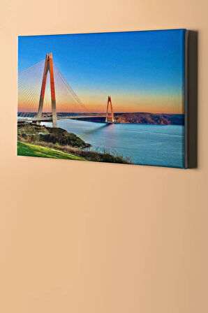Sayılarla Boyama Seti Kasnaklı Şehre Girerken 40 X 50 Cm