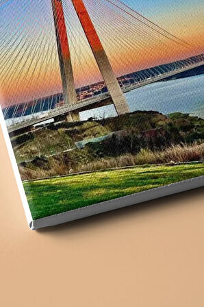 Sayılarla Boyama Seti Kasnaklı Şehre Girerken 60 X 75 Cm