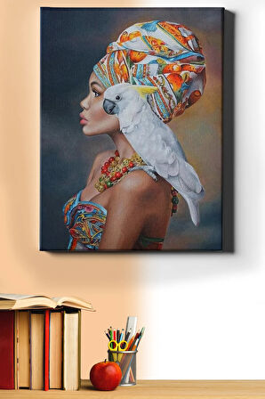 Sayılarla Boyama Seti Kasnaklı Afrika Incisi3 50 X 65 Cm