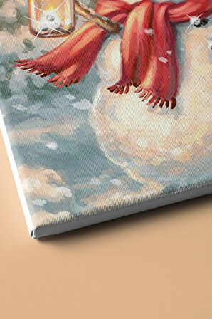 Sayılarla Boyama Seti Kasnaklı Kardan Aşk 40 X 50 Cm