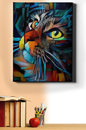 Sayılarla Boyama Seti Kasnaklı Masum Bakış 40 X 50 Cm