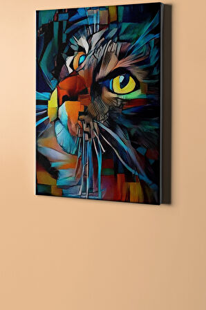 Sayılarla Boyama Seti Kasnaklı Masum Bakış 40 X 50 Cm