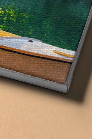 Sayılarla Boyama Seti Kasnaklı Göl Manzarası 50 X 65 Cm