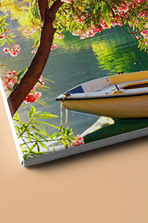 Sayılarla Boyama Seti Kasnaklı Göl Manzarası 60 X 75 Cm