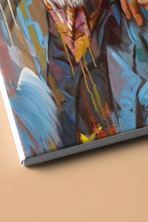 Sayılarla Boyama Seti Kasnaklı Ihtiyar Adam 60 X 75 Cm