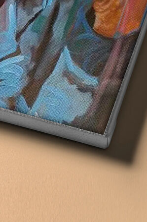 Sayılarla Boyama Seti Kasnaklı Ihtiyar Adam 60 X 75 Cm