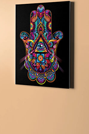 Sayılarla Boyama Seti Kasnaklı Fatima 40 X 50 Cm