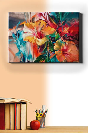 Sayılarla Boyama Seti Kasnaklı Baharın Müjdesi 60 X 75 Cm