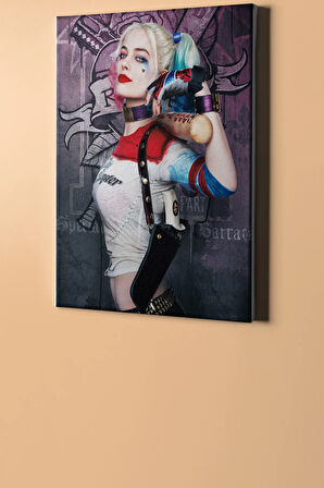 Sayılarla Boyama Seti Kasnaklı Harley Quınn 2 40 X 50 Cm