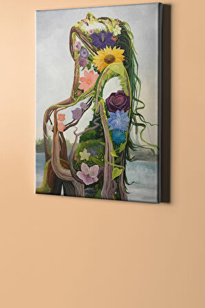 Sayılarla Boyama Seti Kasnaklı Doğaya Özlem 40 X 50 Cm