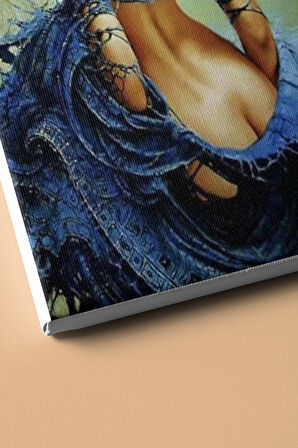 Sayılarla Boyama Seti Kasnaklı Hayattan Kaçış 50 X 65 Cm