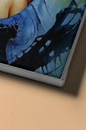 Sayılarla Boyama Seti Kasnaklı Hayattan Kaçış 50 X 65 Cm