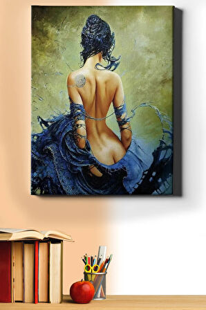 Sayılarla Boyama Seti Kasnaklı Hayattan Kaçış 60 X 75 Cm