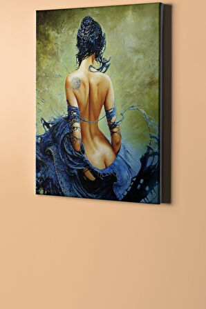 Sayılarla Boyama Seti Kasnaklı Hayattan Kaçış 60 X 75 Cm