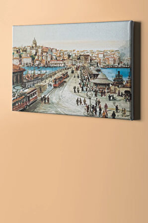 Sayılarla Boyama Seti Kasnaklı Istanbul Nostaljisi 60 X 75 Cm