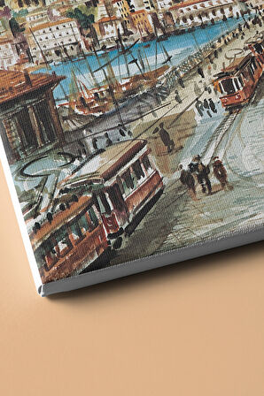 Sayılarla Boyama Seti Kasnaklı Istanbul Nostaljisi 60 X 75 Cm