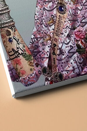 Sayılarla Boyama Seti Kasnaklı Masaldaki Kız 60 X 75 Cm