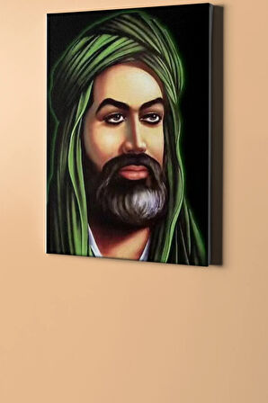 Sayılarla Boyama Seti Kasnaklı Hz Ali 40 X 50 Cm
