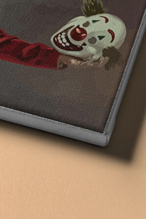 Sayılarla Boyama Seti Kasnaklı Joker'in Neşesi 60 X 75 Cm