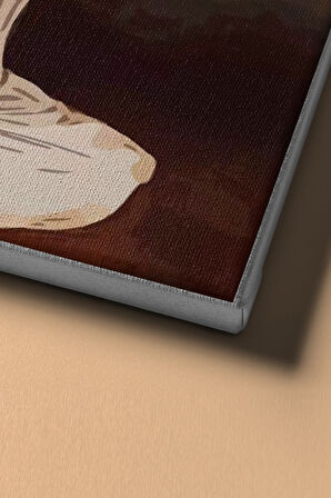 Sayılarla Boyama Seti Kasnaklı Adaletin Dengesi 50 X 65 Cm