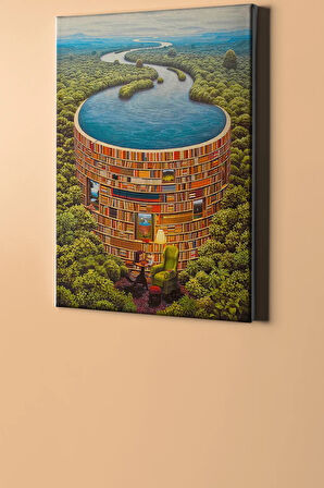 Sayılarla Boyama Seti Kasnaklı Bilgi Deposu 50 X 65 Cm