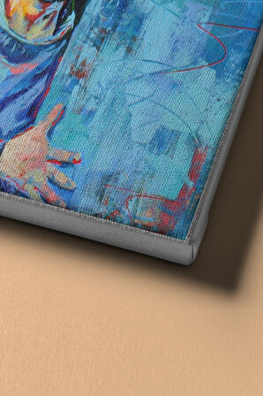 Sayılarla Boyama Seti Kasnaklı Chaplın Ve Yumurcak 40 X 50 Cm