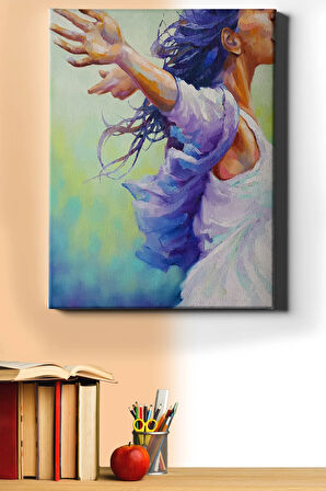 Sayılarla Boyama Seti Kasnaklı Rahatlama 40 X 50 Cm