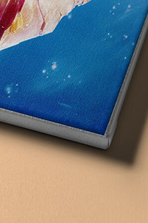 Sayılarla Boyama Seti Kasnaklı Meleğin Hasreti 60 X 75 Cm