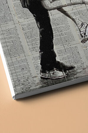 Sayılarla Boyama Seti Kasnaklı Aşk Ve Kırmızı Şemsiye 2 60 X 75 Cm