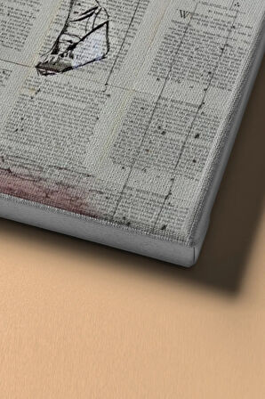 Sayılarla Boyama Seti Kasnaklı Aşk Ve Kırmızı Şemsiye 2 60 X 75 Cm