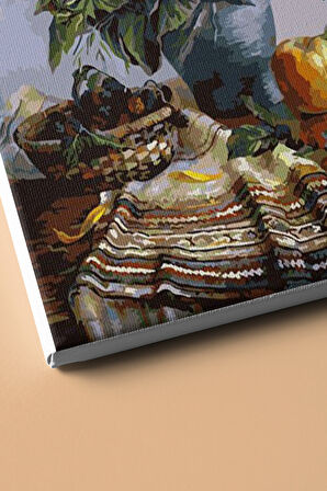 Sayılarla Boyama Seti Kasnaklı Vazoda Ayçiçekleri 60 X 75 Cm