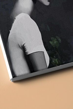 Sayılarla Boyama Seti Kasnaklı Çiçek Saçlı Kadın 2 60 X 75 Cm