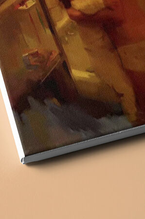 Sayılarla Boyama Seti Kasnaklı Kadının Hayatı 60 X 75 Cm